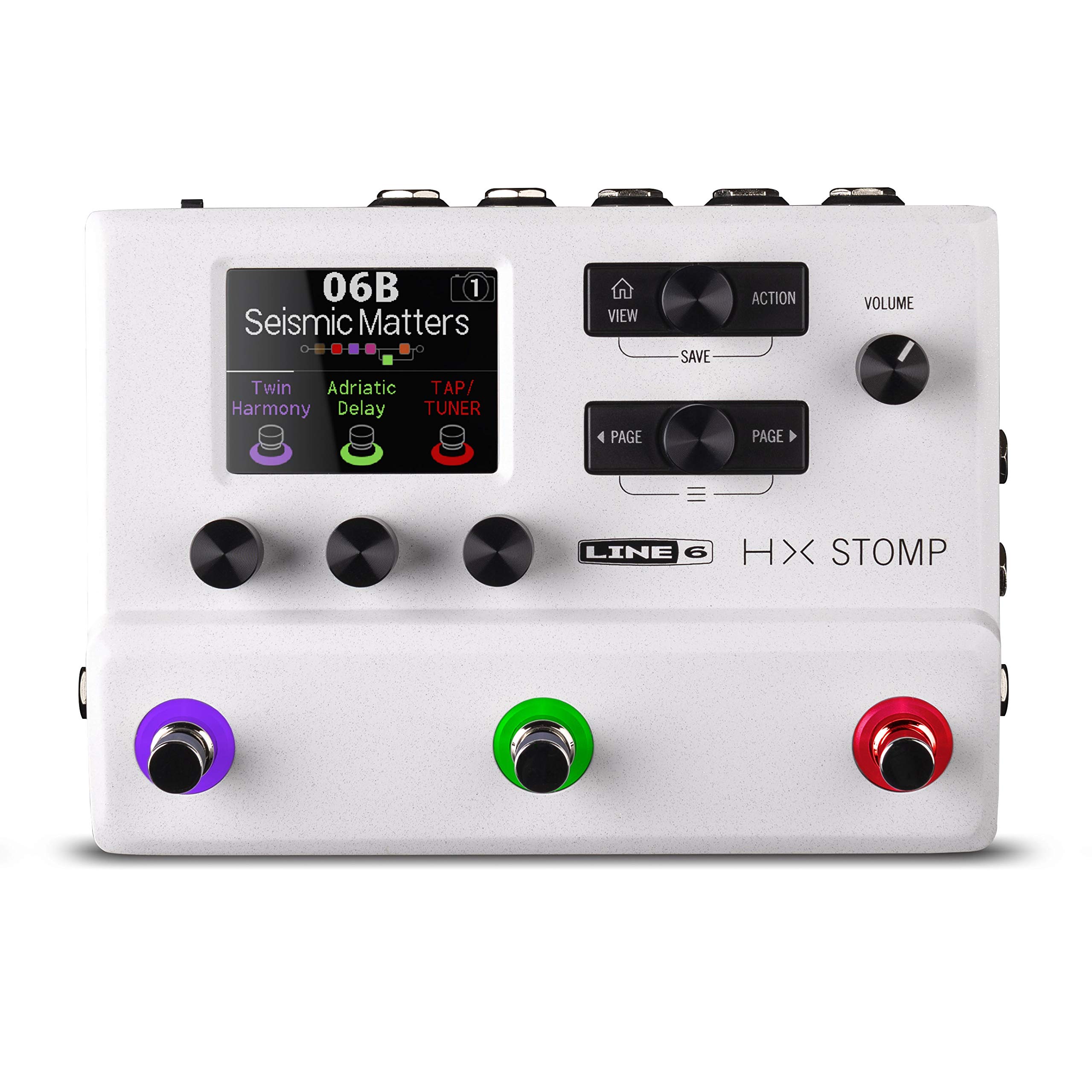 Line 6 HX Stomp specjalna edycja biała : Amazon.pl: Instrumenty